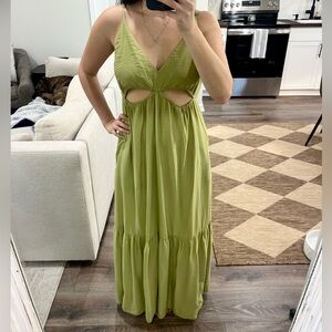 Abercrombie M Cut-Out Maxi Dress